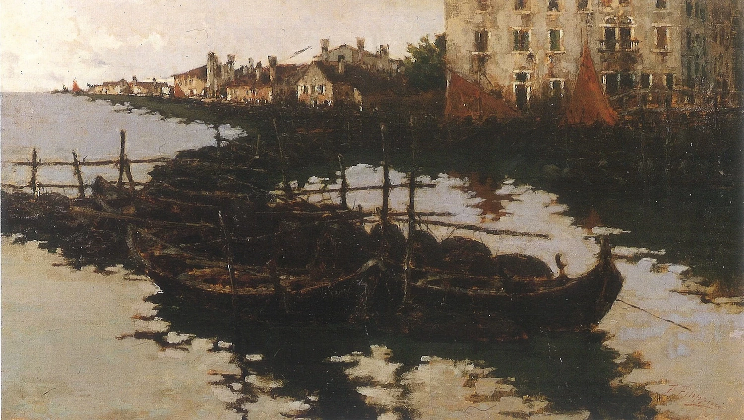  14-Francesco Filippini-Barche a Chioggia 